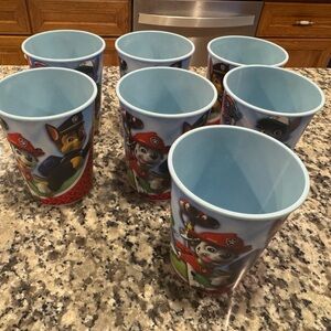 7 Paw Patrol Party Cups - Blue